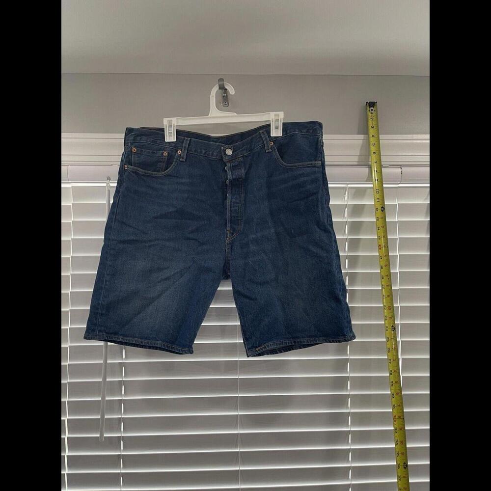 Levi's Men's Deep Blue Denim Shorts